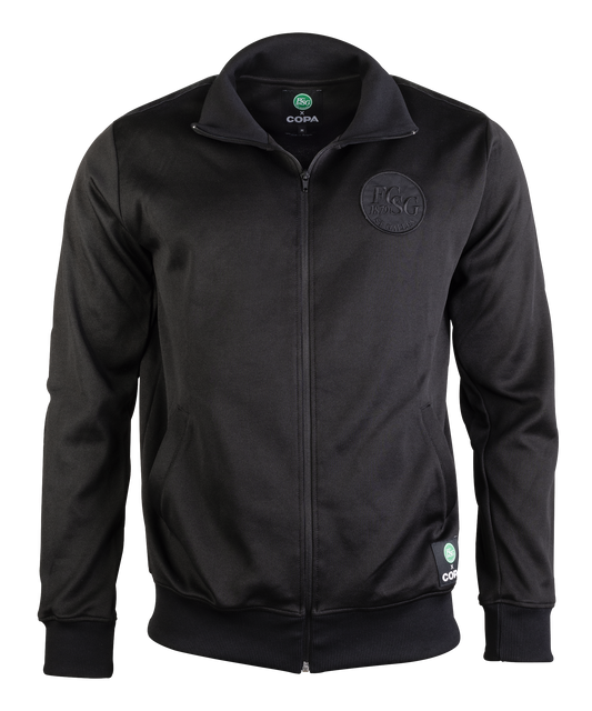 Zipjacke Nachtschwarz