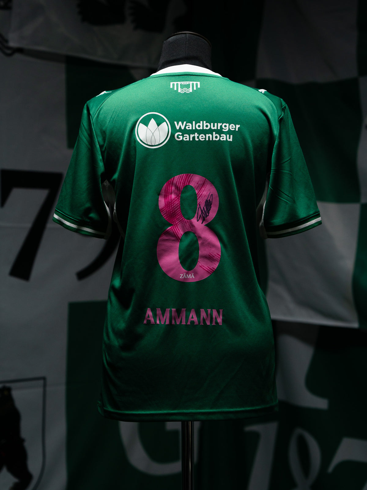 8 Ammann - Heimtrikot Pink Ribbon Edition
