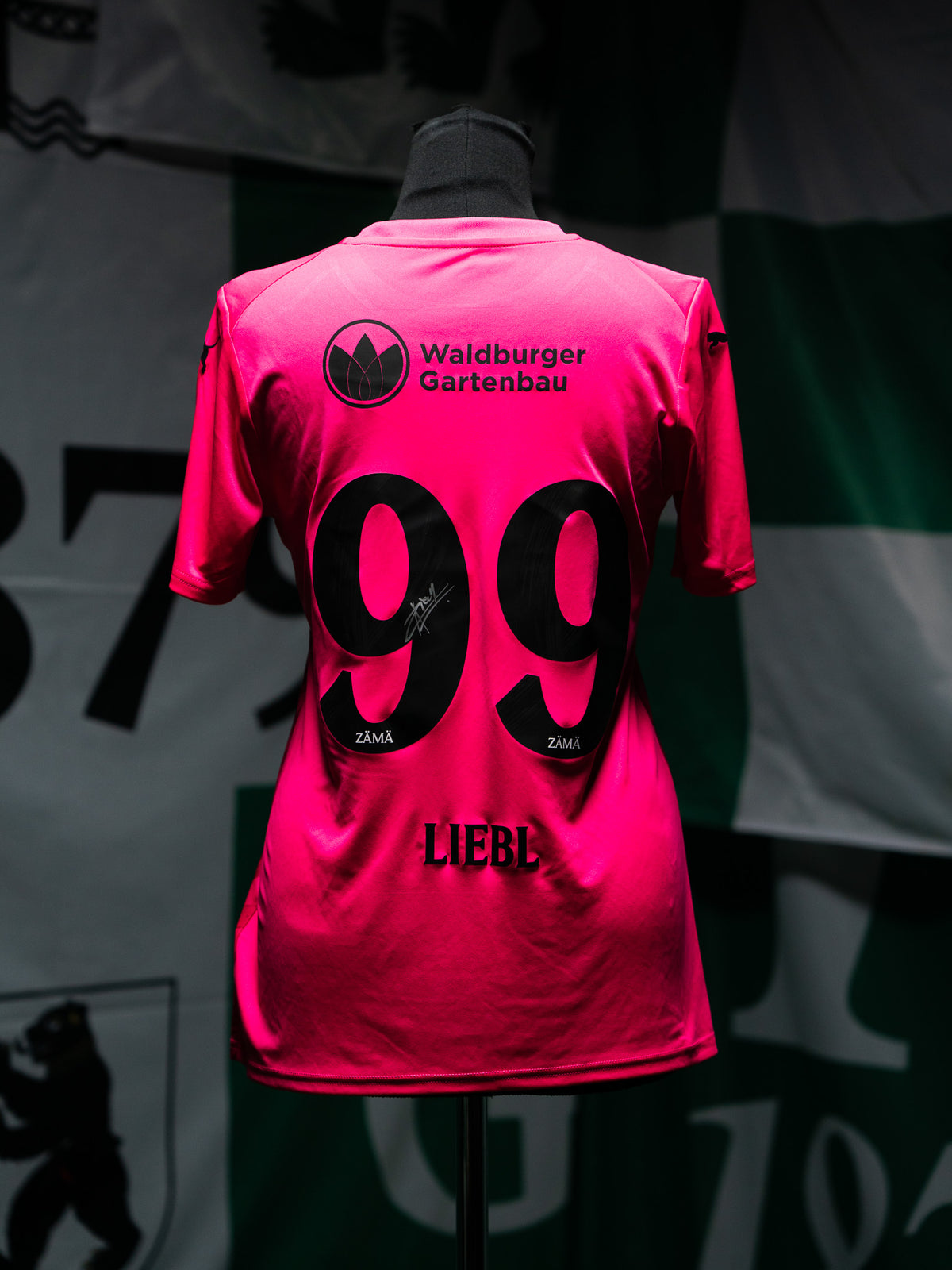 99 Liebl - Heimtrikot Goalie Pink Ribbon Edition