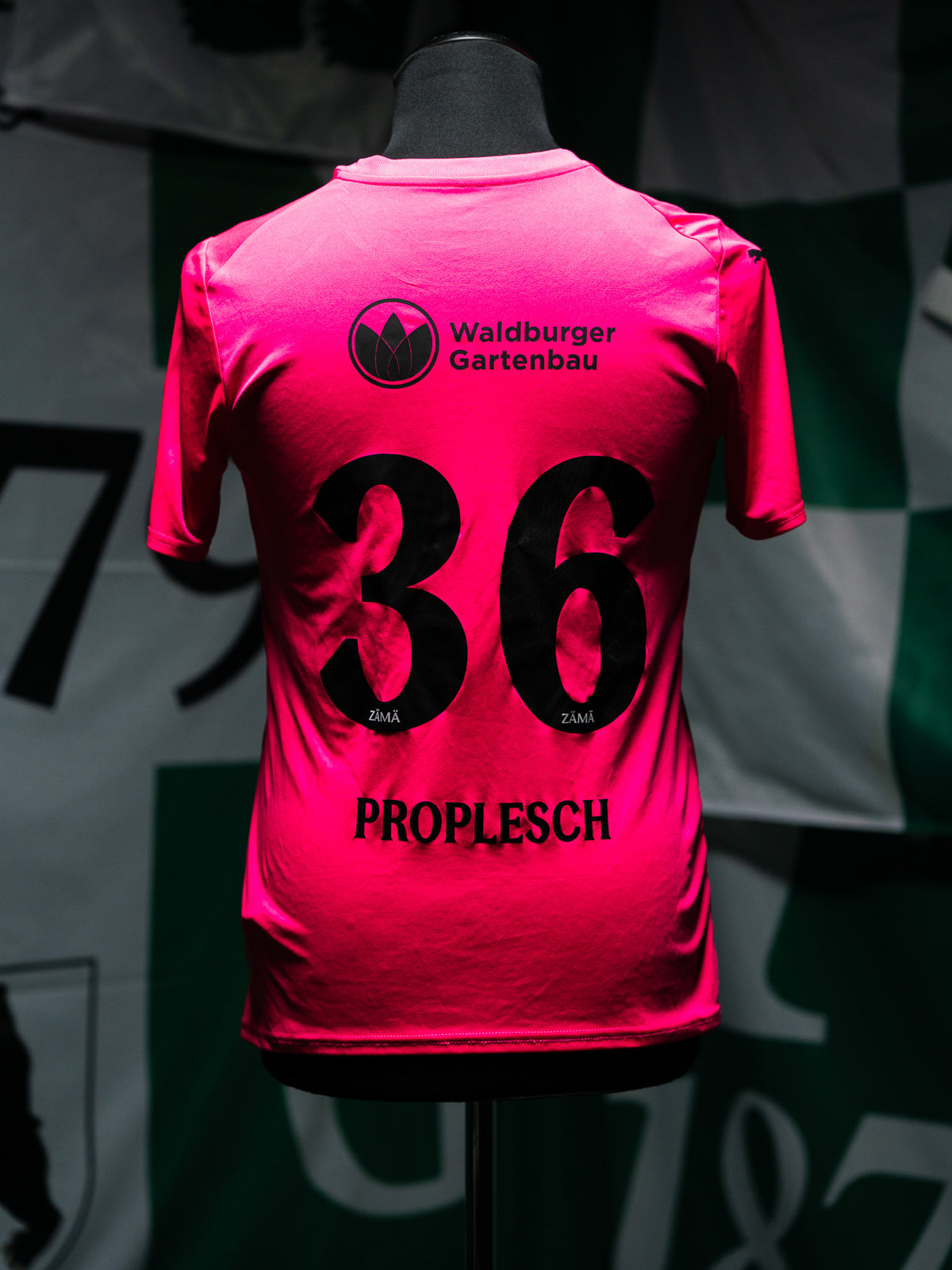 36 Proplesch - Heimtrikot Goalie Pink Ribbon Edition