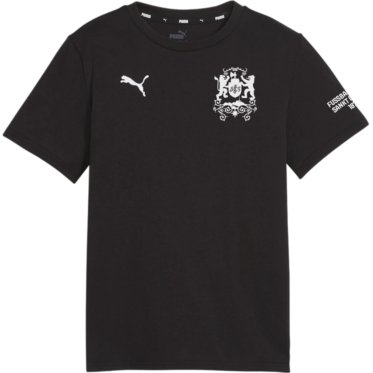 puma-t-shirt--schwarz-kinder-25/26-t-shirt