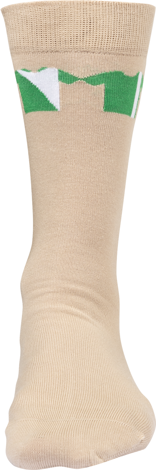 Trikotgeschichte Socken Sand