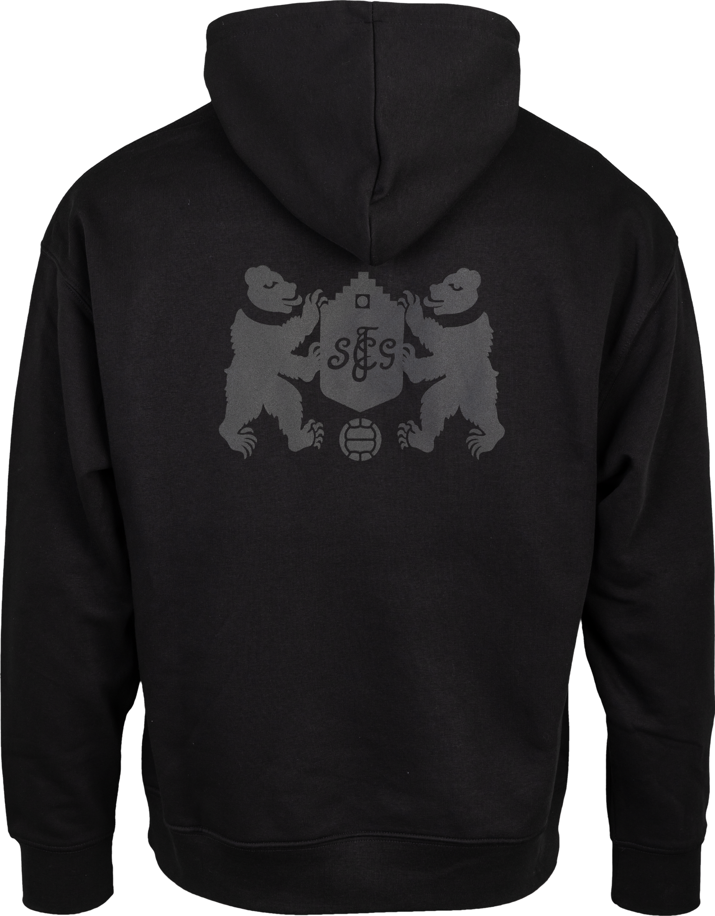 Football Club Hoodie schwarz