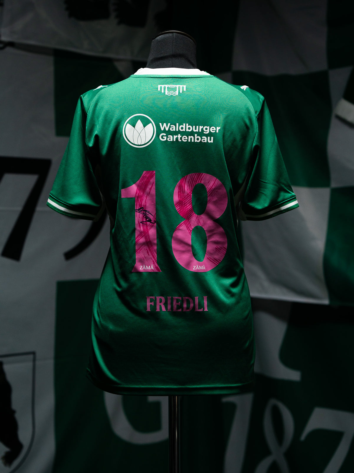 18 Friedli - Heimtrikot Pink Ribbon Edition
