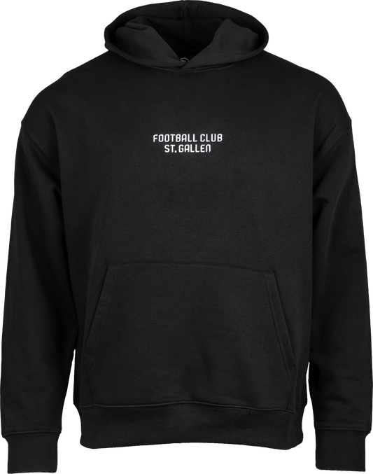 Football Club Hoodie schwarz