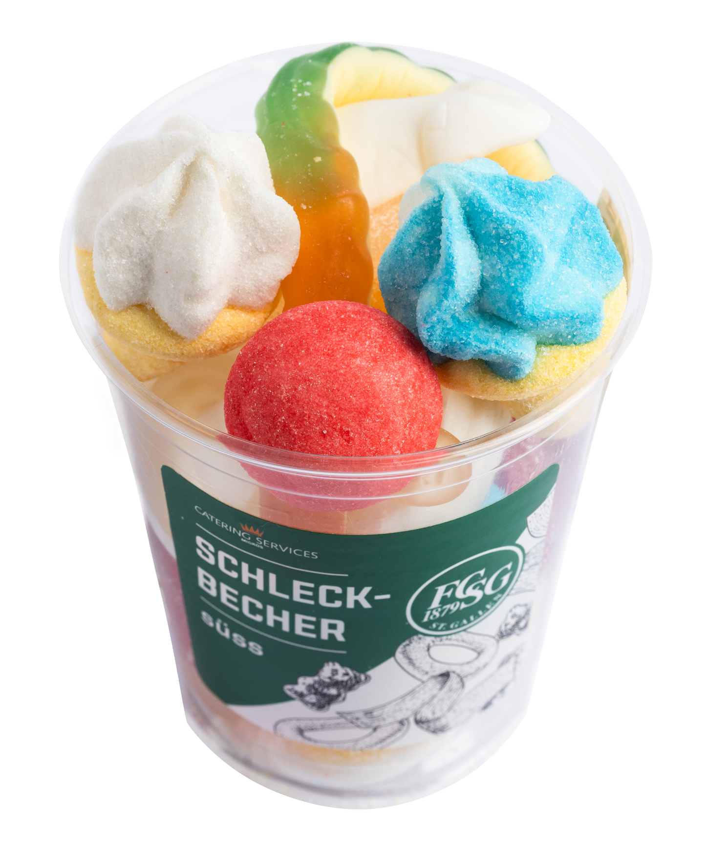 Schleckbecher süss
