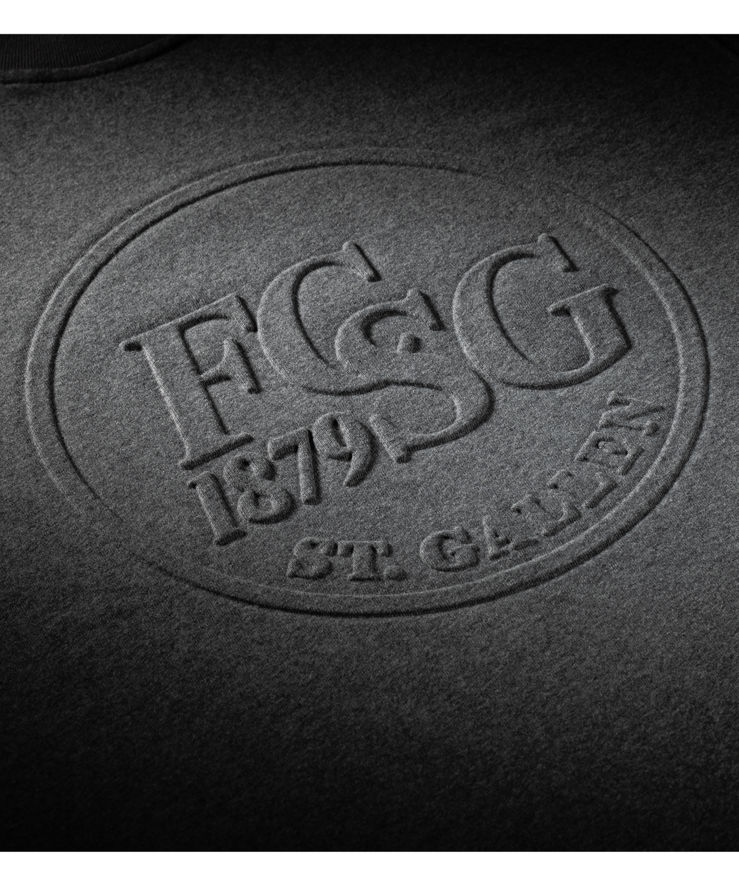 Relief Sweater grau