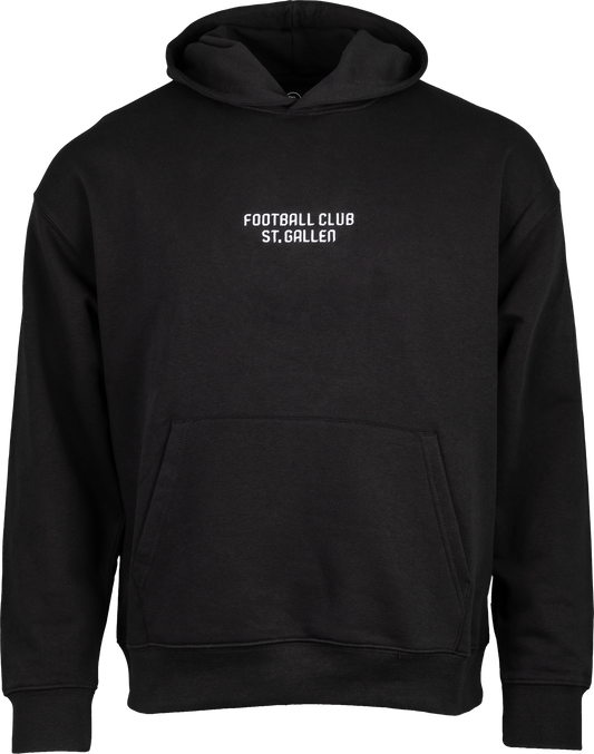 Football Club Hoodie schwarz