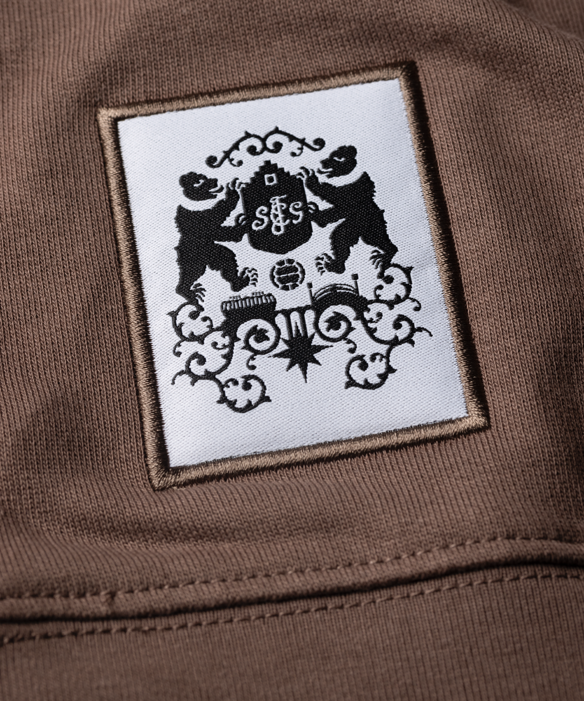 Football Club Hoodie braun