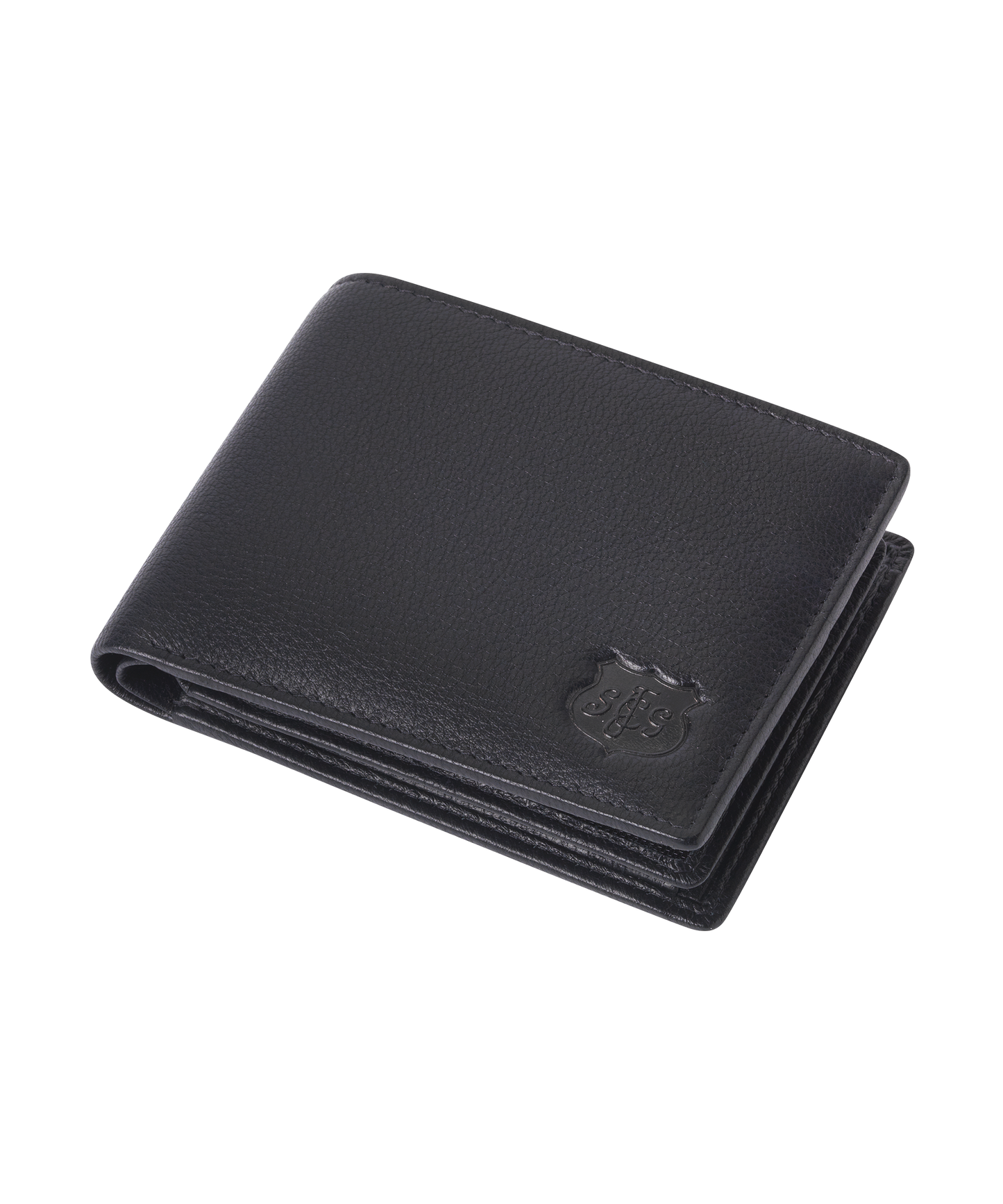 lederportemonnaie-retro-nützliches,-schwarz